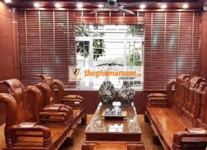 Rèm sáo gỗ cao cấp