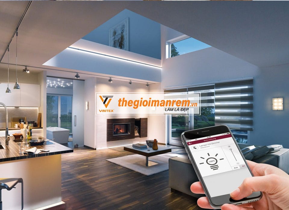 Mẫu rèm cầu vồng động cơ điều khiển 1 chạm Mẫu rèm cầu vồng động cơ điều khiển 1 chạm