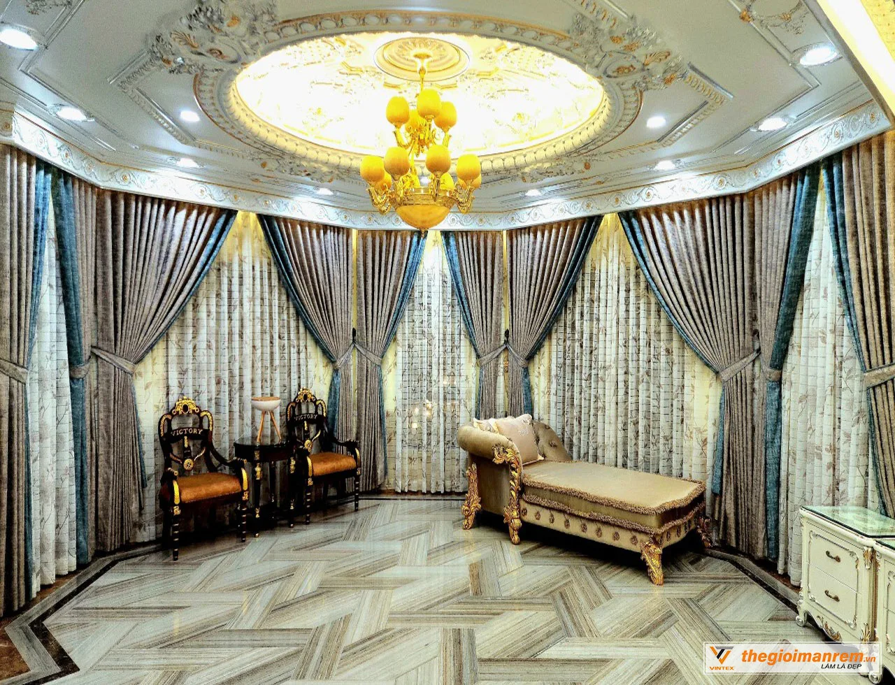 rèm biệt thự phú mỹ hưng quận 7