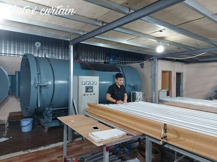 Máy hấp sóng rèm vintex