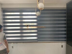 rèm cầu vồng văn phòng