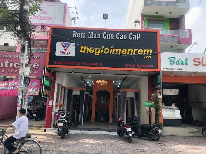 599 Nguyễn Thị Thập, quận 7 - cửa hàng rèm VINTEX